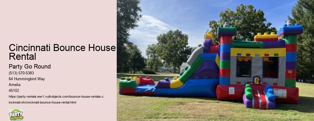 Bounce House Bliss: Rent from Party Go Round for Endless Fun!