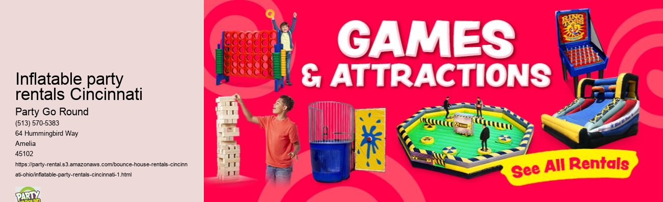 Inflatable party rentals Cincinnati