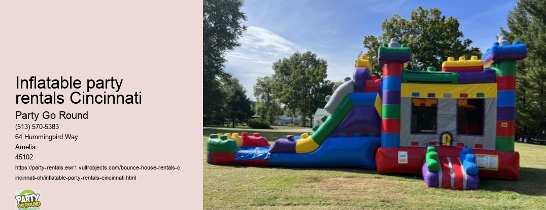 Elevate Your Party Game with Party Go Round's Bounce Houses!