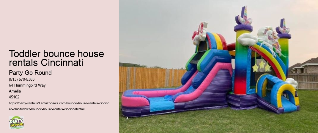 Toddler bounce house rentals Cincinnati