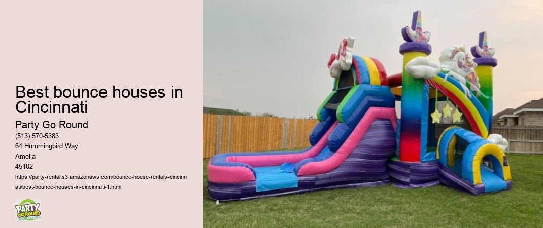 Best bounce houses in Cincinnati