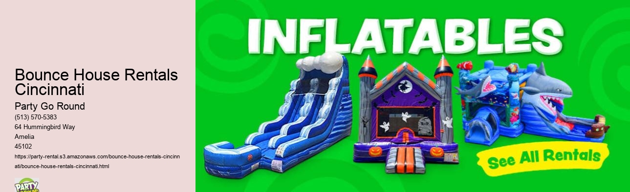 Bounce House Rentals Cincinnati