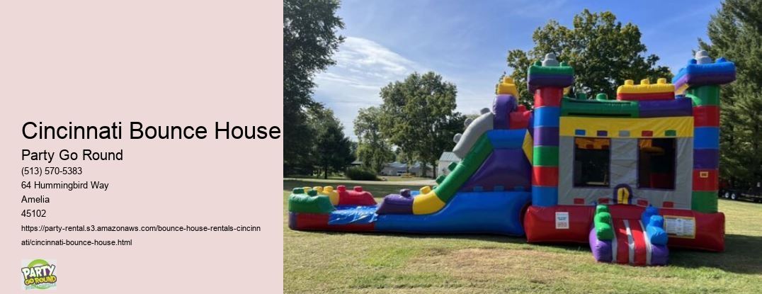 Party Go Round: Your Source for Bounce House Rentals in Cincinnati!
