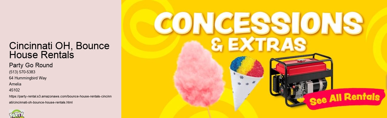 Cincinnati OH, Bounce House Rentals