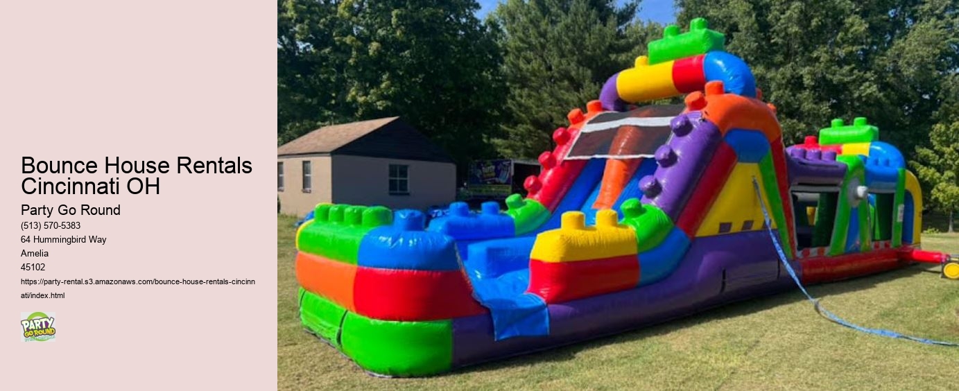 Best bounce houses in Cincinnati