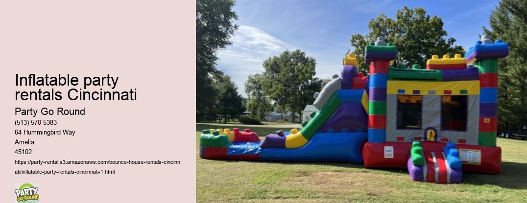 Inflatable party rentals Cincinnati