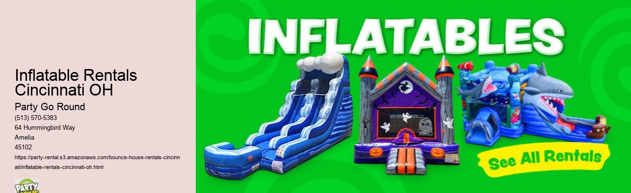 Inflatable Rentals Cincinnati OH