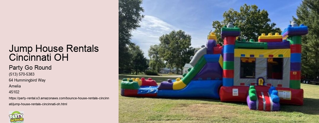 Make Your Party a Hit with Party Go Round's Bounce House Rentals!