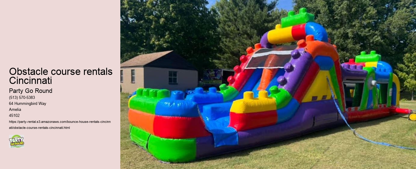 Joyful Bouncing Awaits with Party Go Round's Rentals!