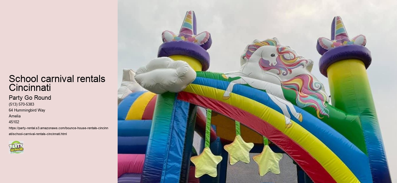 School carnival rentals Cincinnati