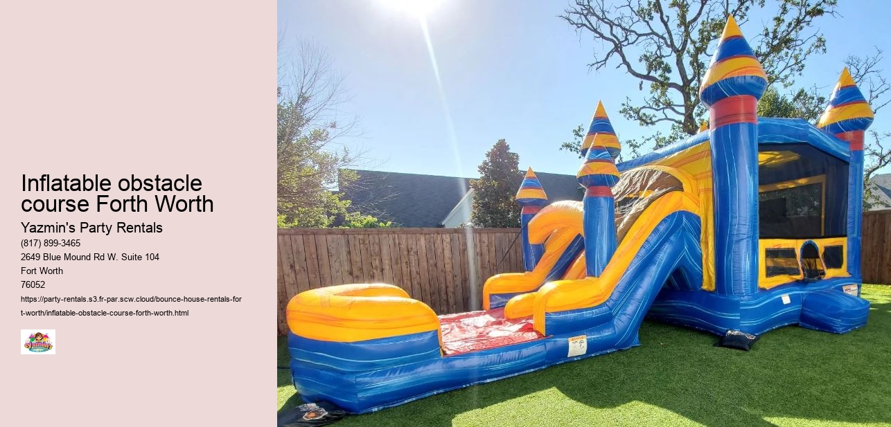 Bounce house rentals near me