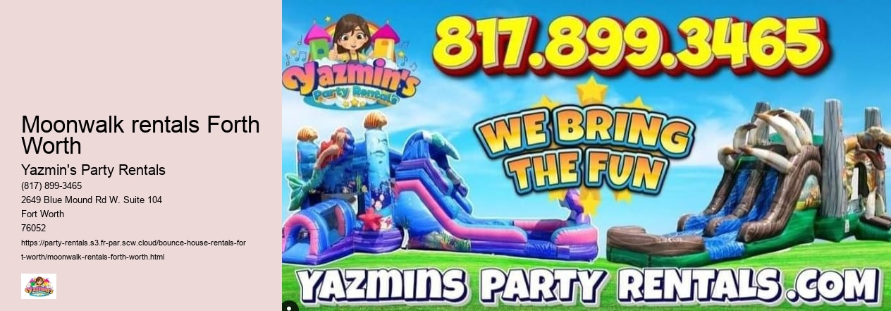 Bounce house rentals near me