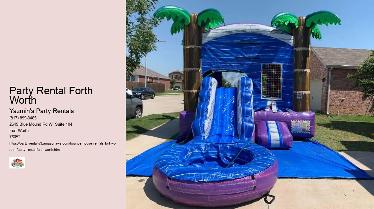 Party Rental Forth Worth