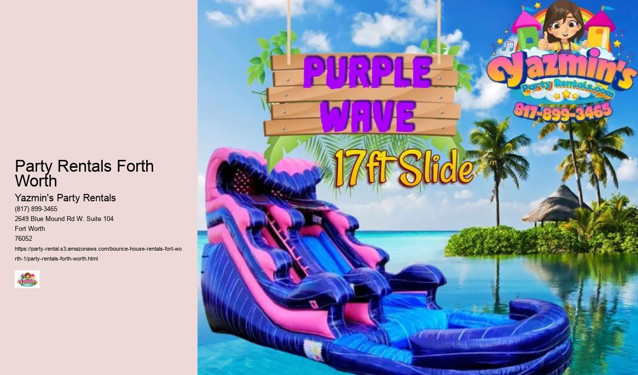 Party Rentals Forth Worth