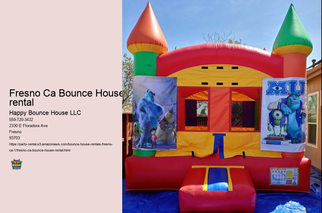 Fresno Ca Bounce House rental