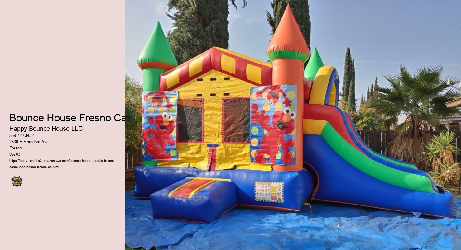 Bounce House Fresno Ca