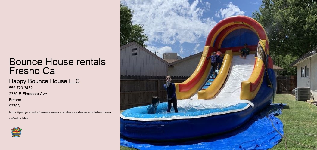 Bounce House rentals Fresno Ca