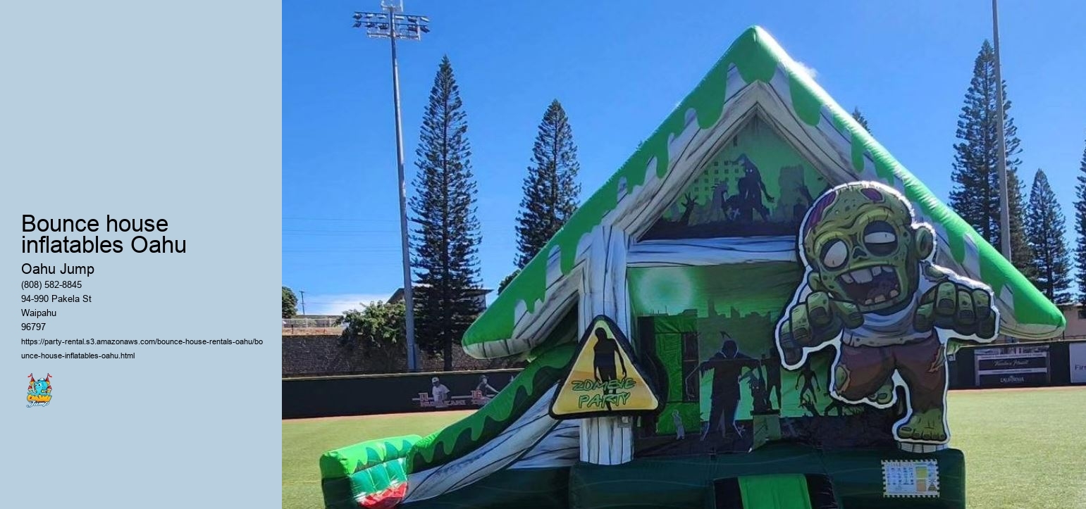 Bounce house inflatables Oahu 
