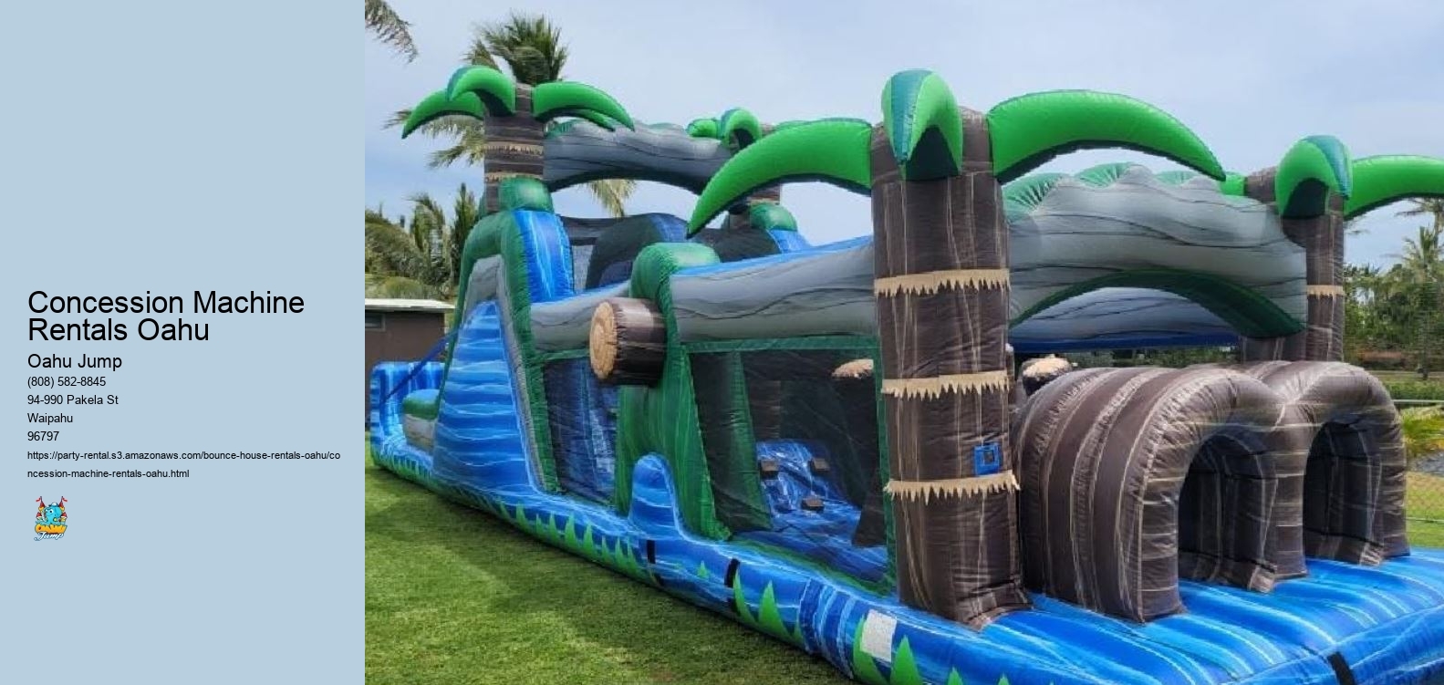 Concession Machine Rentals Oahu 