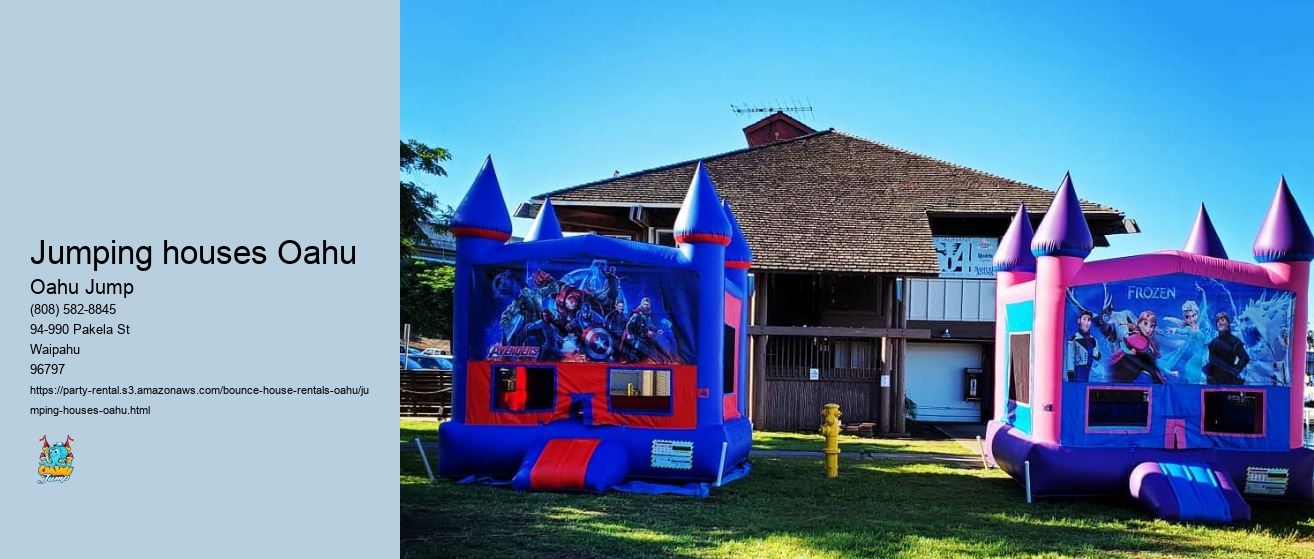 Jumping houses Oahu 