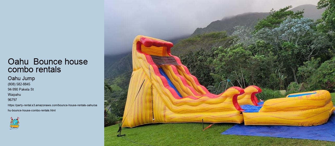 Bounce into Adventure: Oahu Jumps Pirate Ship Bounce House Rentals!