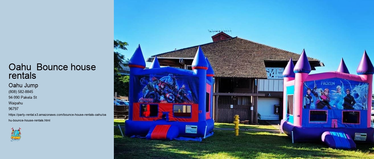 Oahu  Bounce house rentals