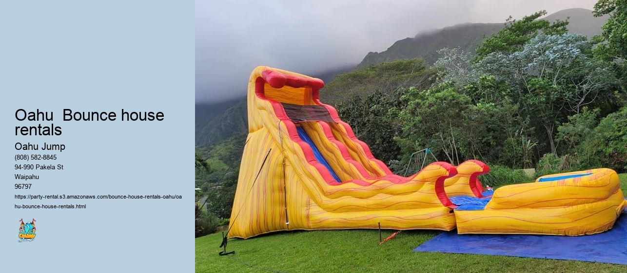 Oahu Jump: Where Quality and Customer Satisfaction Come First – Reserve Today!