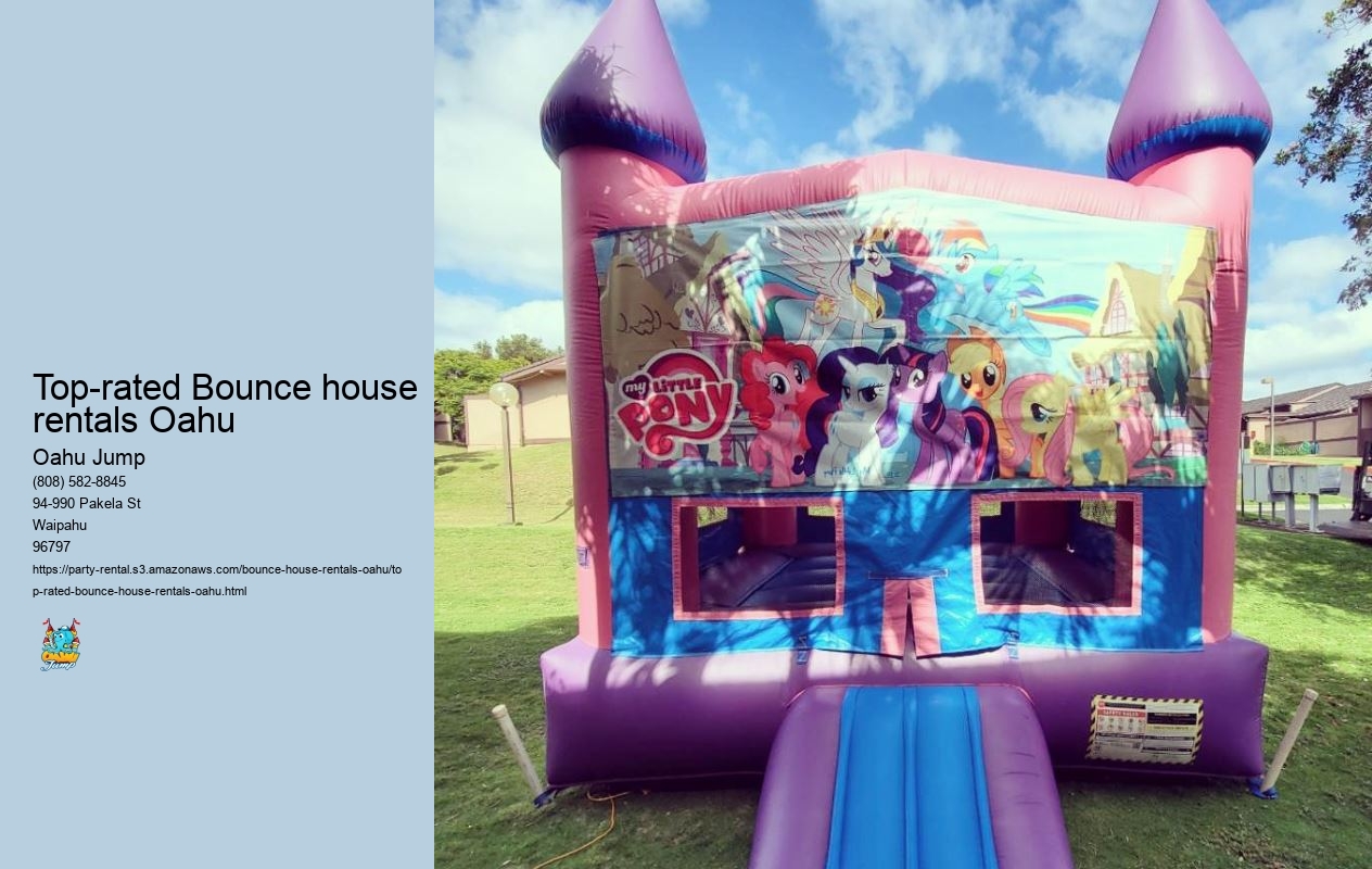 Top-rated Bounce house rentals Oahu 