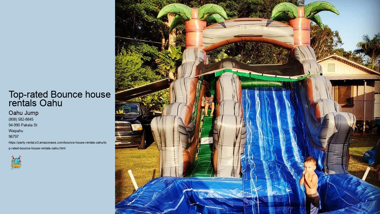 Bounce into Adventure: Oahu Jumps Pirate Ship Bounce House Rentals!