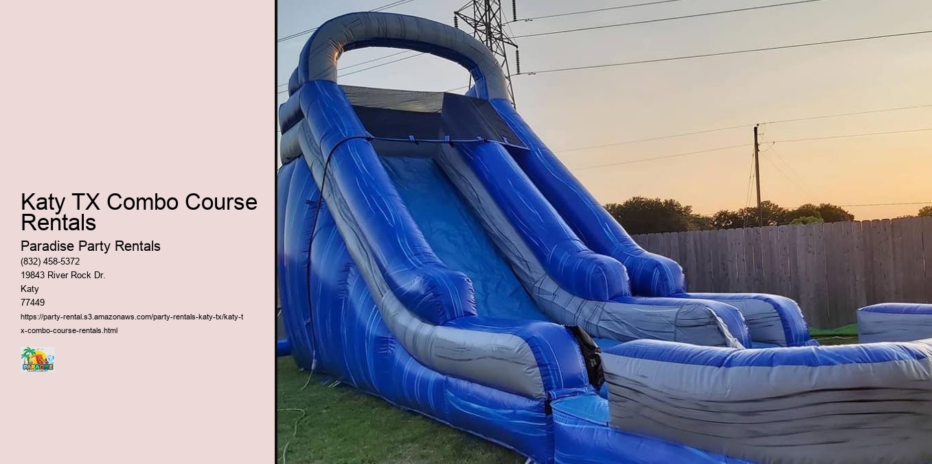 Katy TX Combo Course Rentals