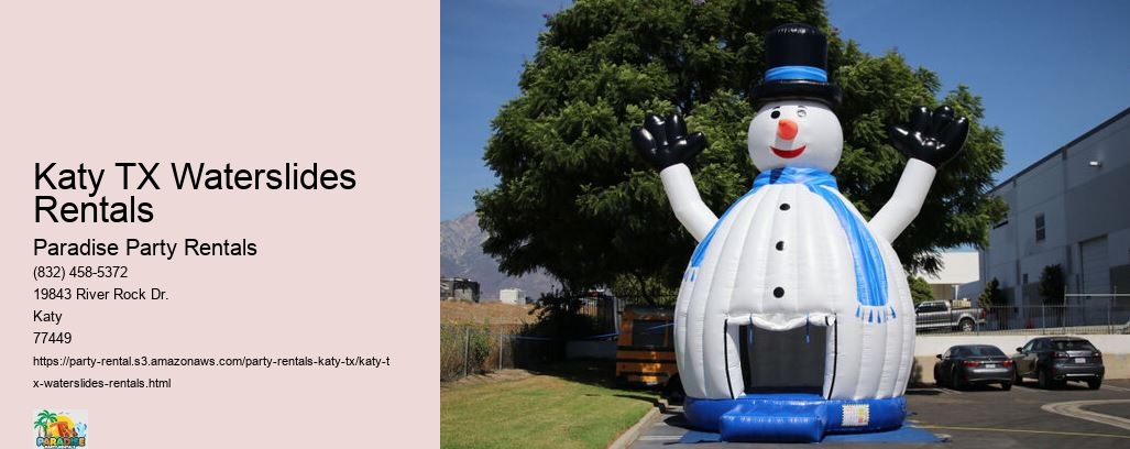 Paradise Party Rentals: Where Every Event Becomes a Spectacular Affair!