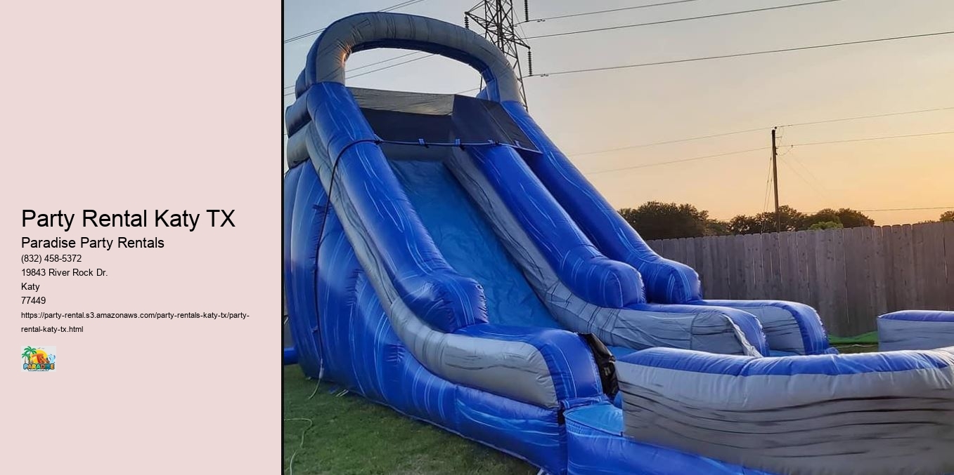 Party Rental Katy TX