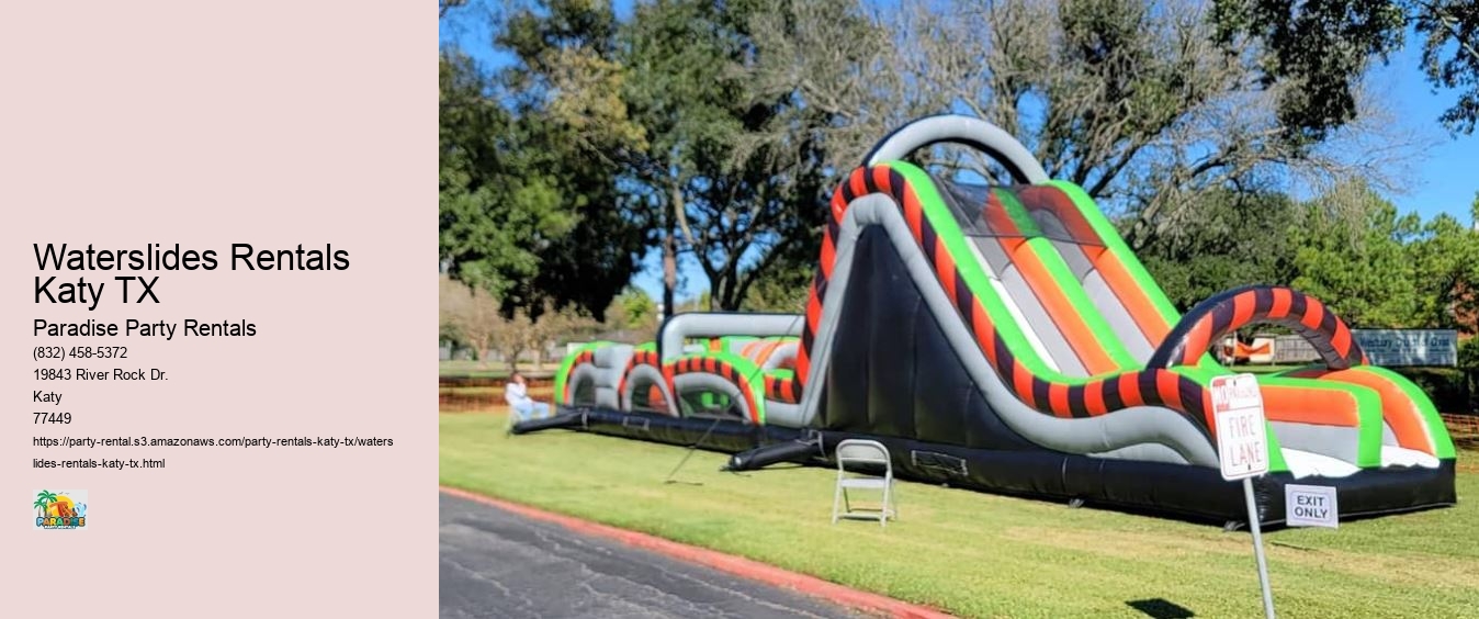 Waterslides Rentals Katy TX