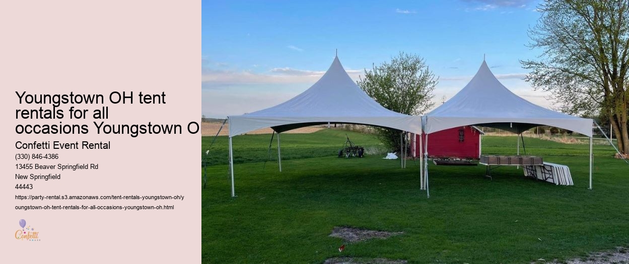 Wedding tent rentals with chandeliers